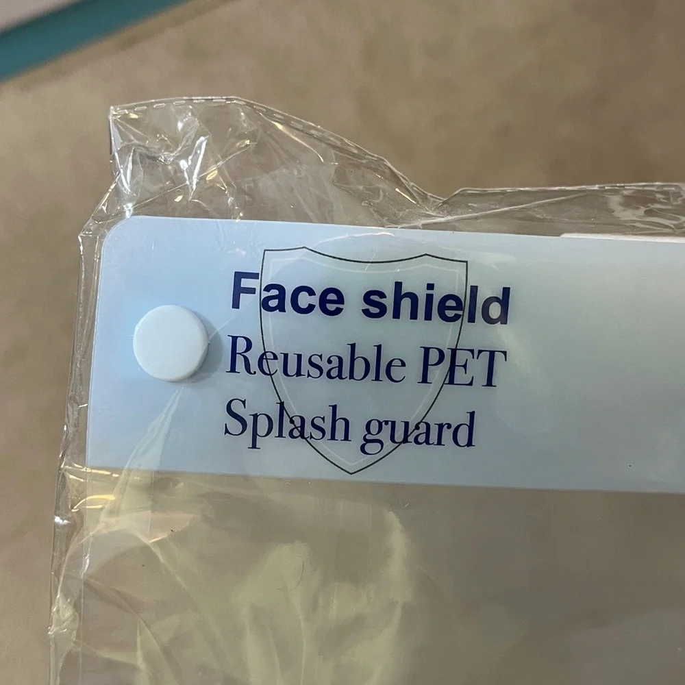 NEW Anti-Fog Face Shield – Reusable PET Splash Guard